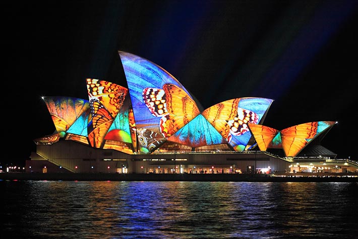 Vivid Sydney: il festival di luci e colori
